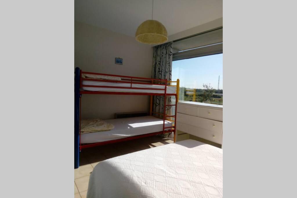 Appartement Residentie Astrid met private parking Bredene Buitenkant foto