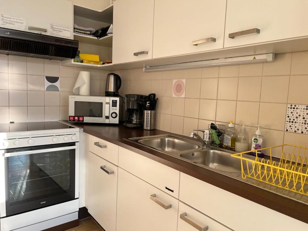 Appartement Residentie Astrid met private parking Bredene Buitenkant foto