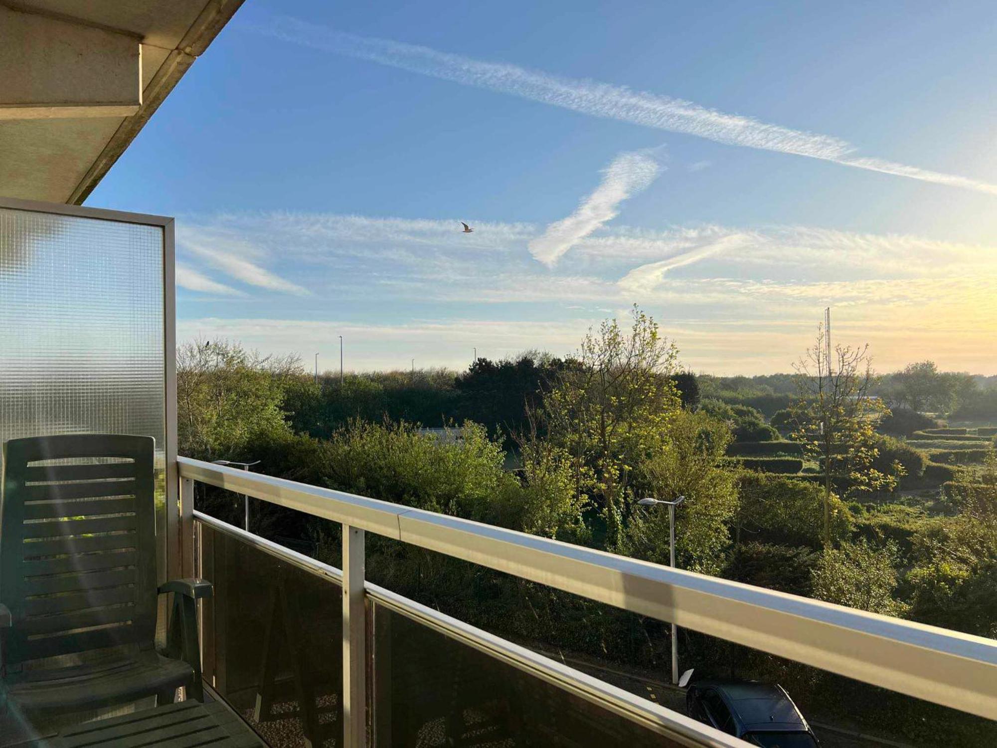 Appartement Residentie Astrid met private parking Bredene Buitenkant foto