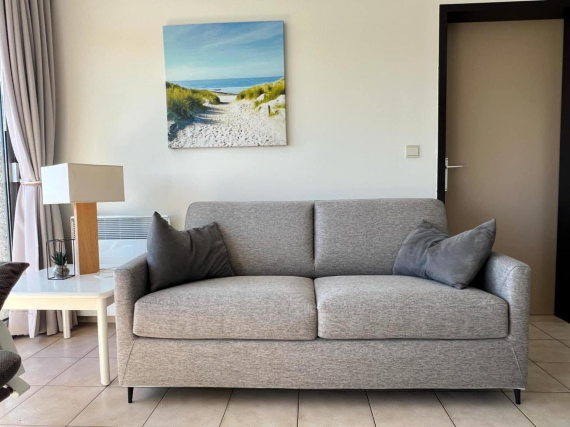 Appartement Residentie Astrid met private parking Bredene Buitenkant foto
